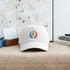 University of Kansas Grateful Dead Stealie Dad Hat - white